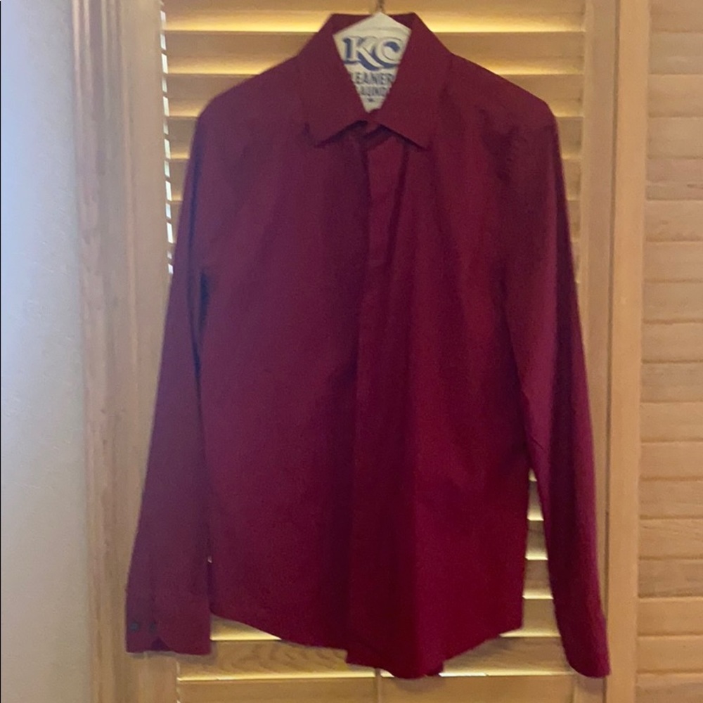 men’s long sleeve, button down